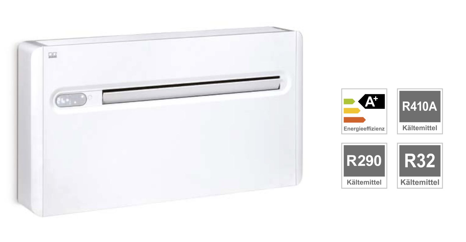 klimatyzator ścienny przypodłogowy bez jednostki zewnętrznej